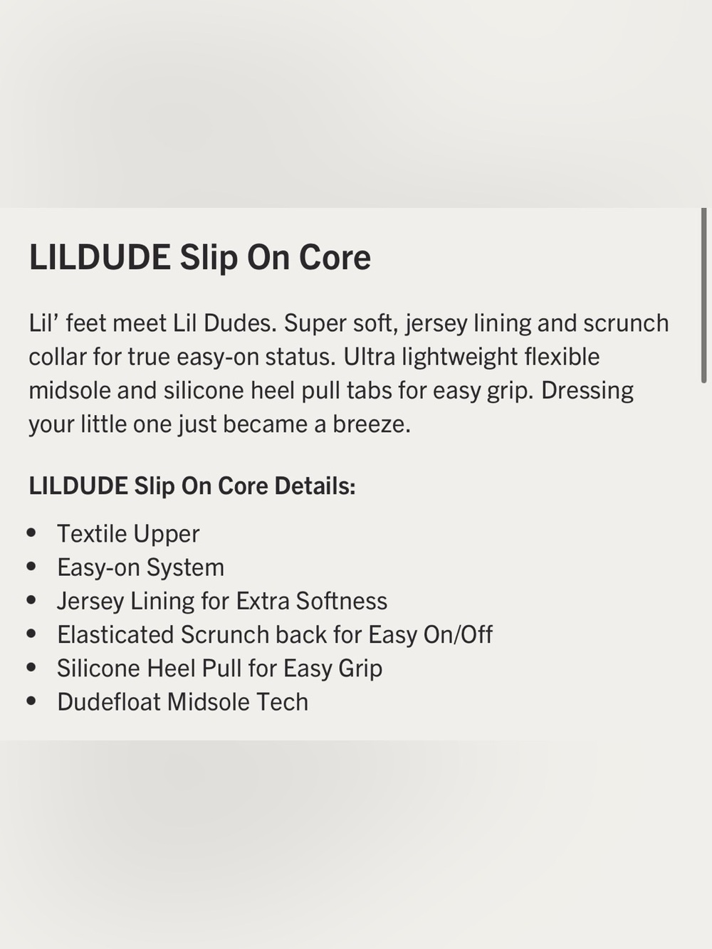 Hey Dude LILDUDE Slip On Core Black C2 - Picture 3 of 5